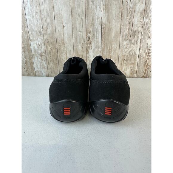 Lands' End Hiking Sneaker Womens Sz 4M‎ Black Suede Zip Up All-weather 322424 - Picture 7 of 9